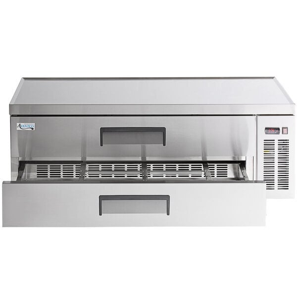 Scratch and Dent Avantco CBE-60-HC 60" 2 Drawer Refrigerated Chef Base