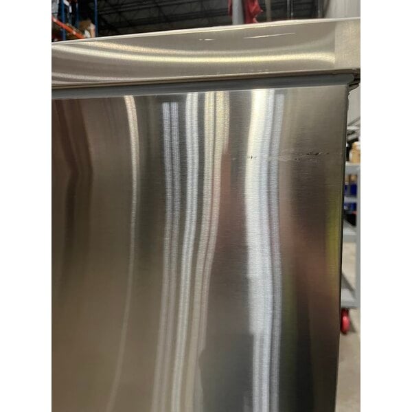 Scratch and Dent Avantco UBB-1G-HC-S 23" Stainless Steel Glass Door Back Bar Refrigerator