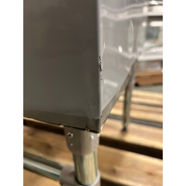 Scratch and Dent Regency IB212408-7CPT 21" x 24" Underbar Ice Bin with 7 Circuit Post-Mix Cold Plate and Bottle Holders