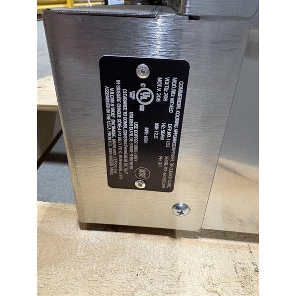 Scratch and Dent Wolf by Vulcan WC44ED 208/3 Double Deck Full Size Electric Convection Oven - 208V, 3 Phase, 25 kW