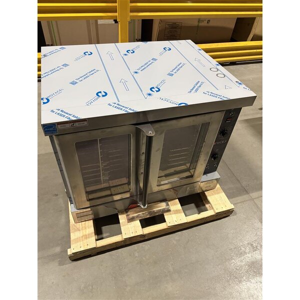Scratch and Dent Wolf by Vulcan WC44ED 208/3 Double Deck Full Size Electric Convection Oven - 208V, 3 Phase, 25 kW
