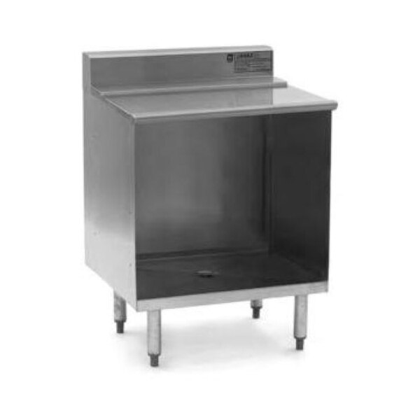 Scratch and Dent Eagle Group FBGR12-18 1800 Series 12" Modular Glass Rack Storage Unit with Flatboard Top