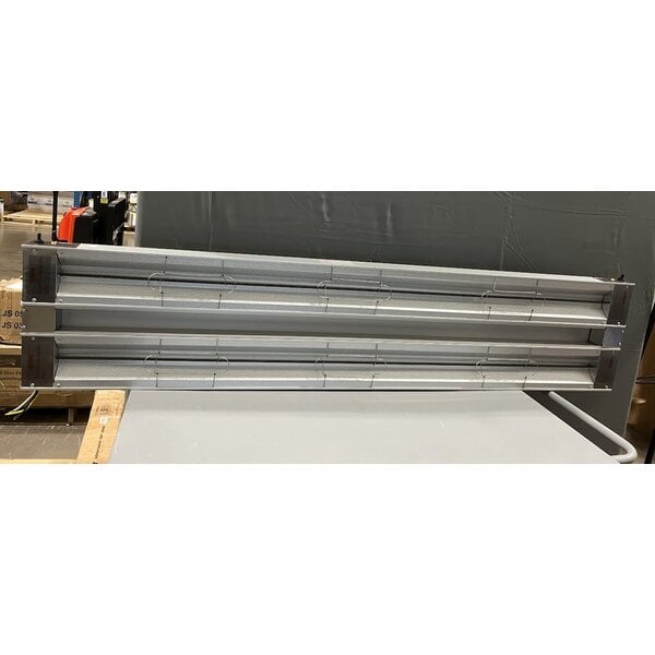 Scratch and Dent ServIt ENSW72TD-1-A 72" Double Strip Warmer with Dual Toggle Controls - 120V, 2,500W