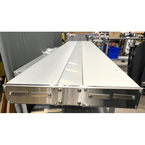 Scratch and Dent ServIt ENSW72TD-1-A 72" Double Strip Warmer with Dual Toggle Controls - 120V, 2,500W