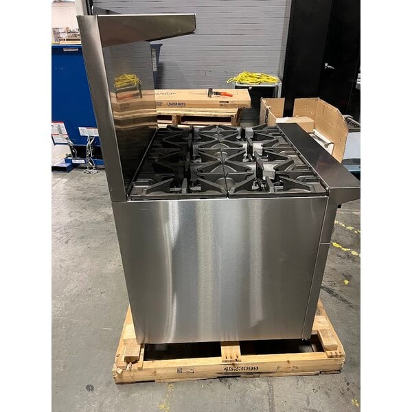 Scratch and Dent Garland G36-6R Natural Gas 6 Burner 36" Range with Standard Oven - 236,000 BTU