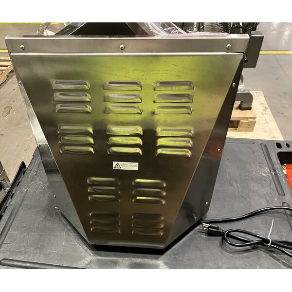 Scratch and Dent Estella EDS12D 12" Countertop Two Stage Dough Sheeter - 120V, 1/2 HP