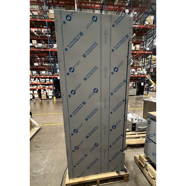 Scratch and Dent Beverage-Air RB49HC-1S 52" Vista Series Two Section Solid Door Reach-In Refrigerator - 46.15 Cu. Ft.