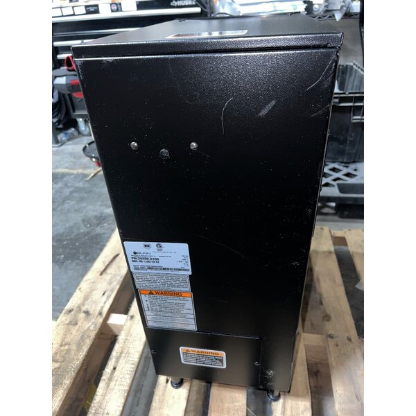 Scratch and Dent Bunn SET00.0197 FMD-3 BLK Fresh Mix Cappuccino / Espresso Machine Cafe Latte Dispenser with 3 Hoppers - 120V