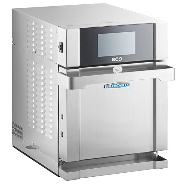 Scratch and Dent TurboChef Eco Stainless Steel Electric Countertop Rapid Cook Ventless Oven with One Touch Controls - 208/240V, 1 Phase