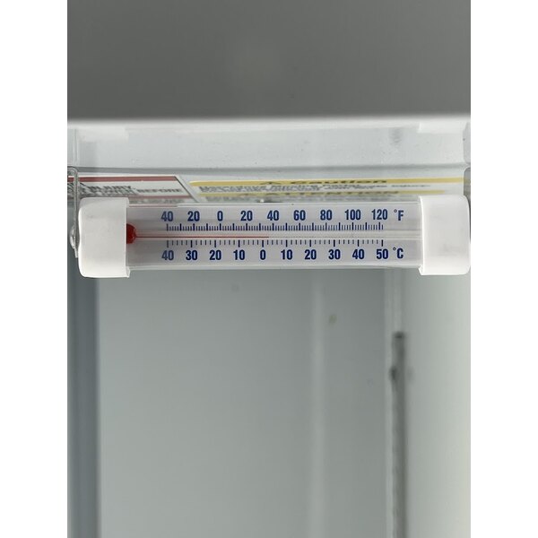 Scratch and Dent Beverage-Air MMR12HC-1-B-18 MarketMax 24" Black Refrigerated Glass Door Merchandiser with Left-Hinged Door