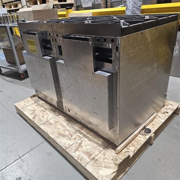 Scratch and Dent Vulcan 48SS-8BN Endurance Natural Gas 8 Burner 48" Range with 2 Standard Ovens - 286,000 BTU