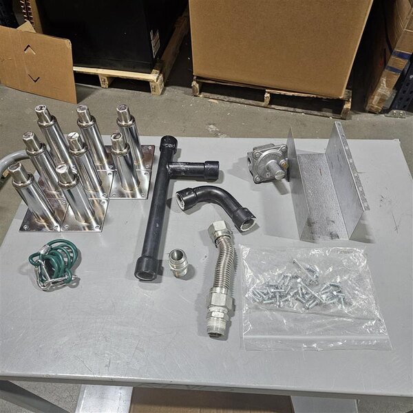 Scratch and Dent Vulcan 48SS-8BN Endurance Natural Gas 8 Burner 48" Range with 2 Standard Ovens - 286,000 BTU