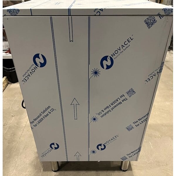 Scratch and Dent Avantco Ice Diamond EUC-F-130-A Air-Cooled Undercounter Full Cube Ice Machine with 44 lb. Bin - 134 lb., 115V