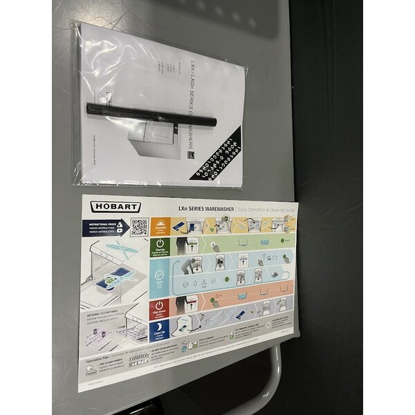 Scratch and Dent Hobart LXNH-5 High Temperature Undercounter Dishwasher - 208-240V, 3 Phase