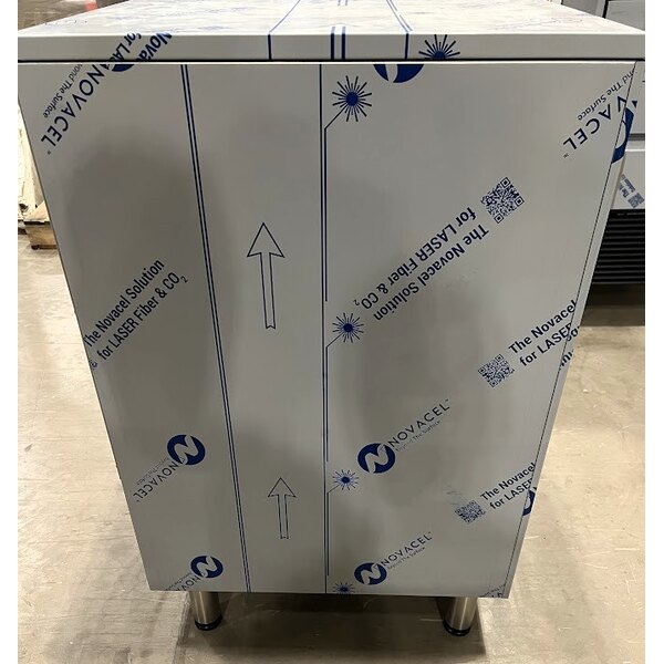 Scratch and Dent Avantco Ice Diamond EUC-F-160-A Air-Cooled Undercounter Full Cube Ice Machine with 44 lb. Bin - 159 lb., 115V