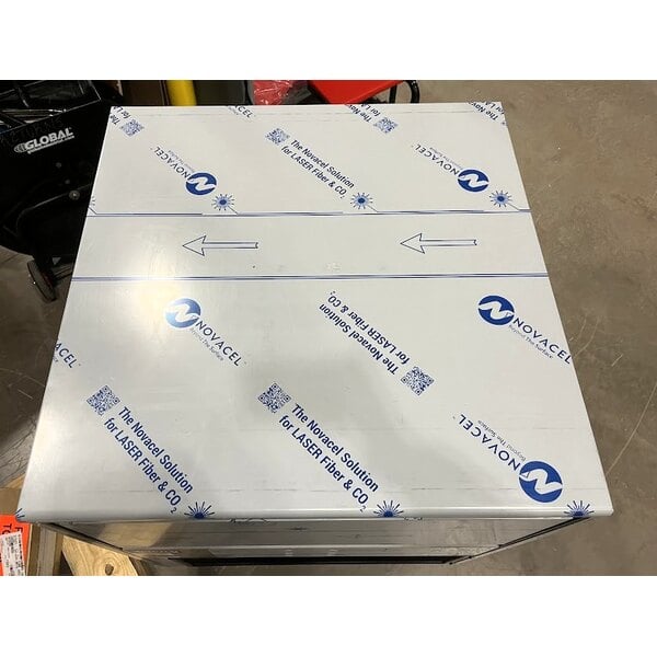 Scratch and Dent Avantco Ice Diamond EUC-F-340-A Air-Cooled Undercounter Full Cube Ice Machine with 99 lb. Bin - 340 lb., 115V