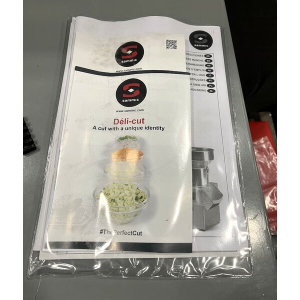 Scratch and Dent Sammic CA-31 Continuous Feed Food Processor - 1 1/2 hp