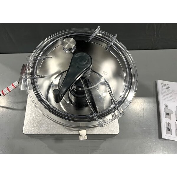 Scratch and Dent Sammic KE-8V Variable-Speed 8.5 Qt. Stainless Steel Batch Bowl Food Processor - 3 hp