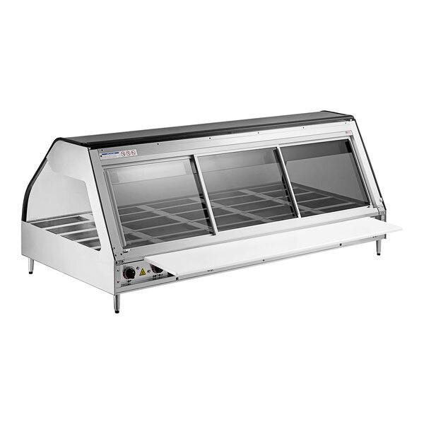 Scratch and Dent Alto-Shaam ED3-72 72" Stainless Steel Countertop Heated Display Case - 208V