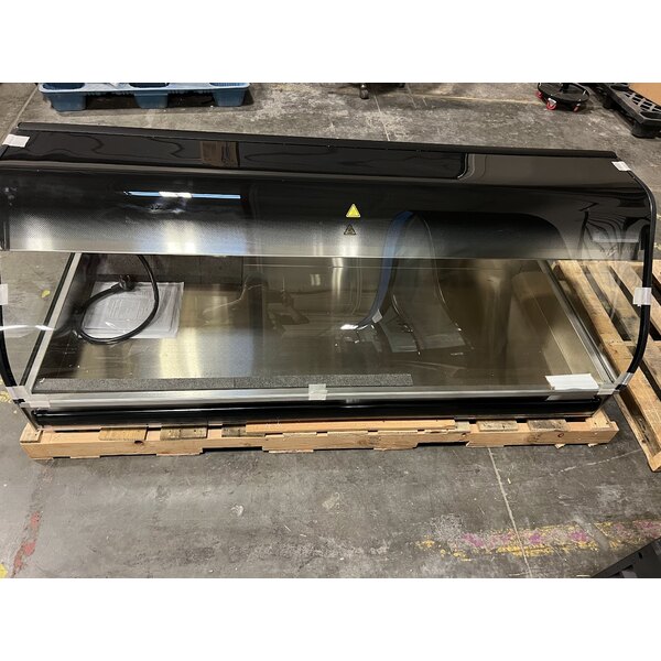 Scratch and Dent Alto-Shaam ED3-72 72" Stainless Steel Countertop Heated Display Case - 208V