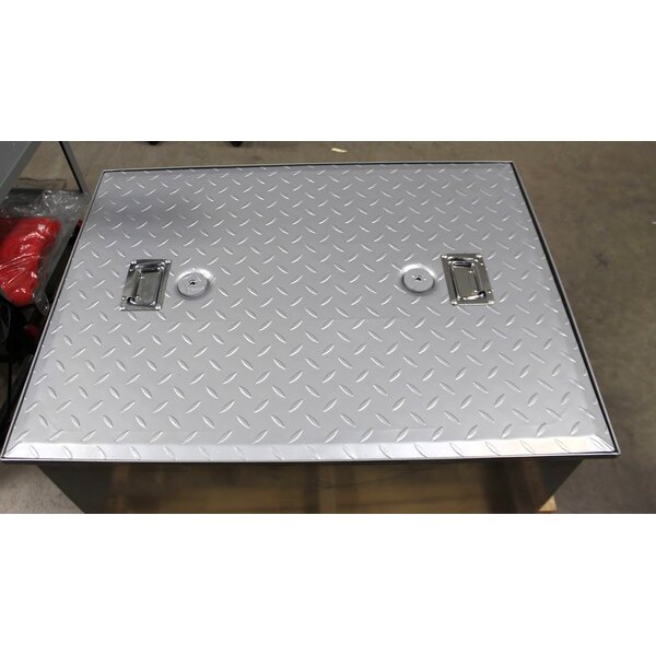 Scratch and Dent Regency 100 lb. 50 GPM Grease Trap with 4" Non-Threaded Connections - PDI Certified