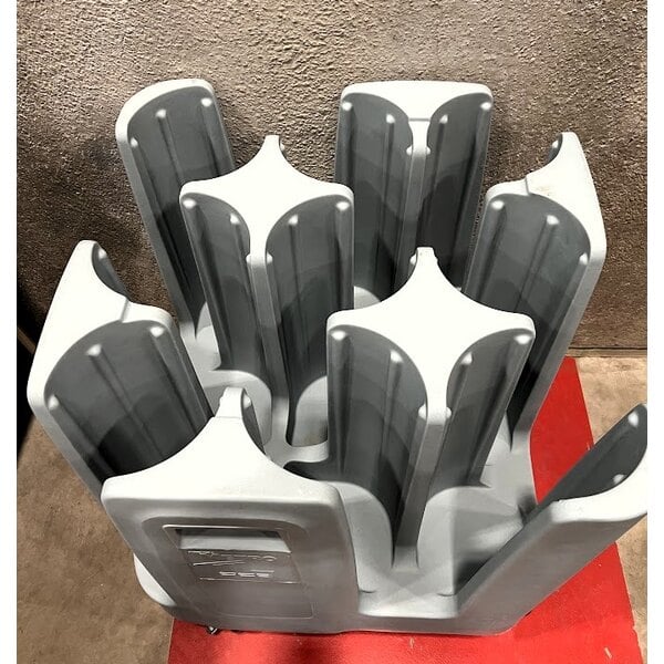 Scratch and Dent Metro PCD7 "Poker Chip" Dish Dolly Holds up to 540 Dishes