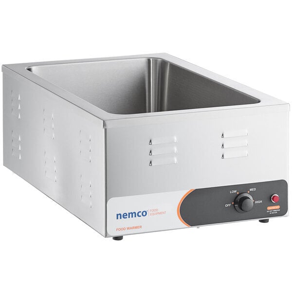 Scratch and Dent Nemco 6055A 12" x 20" Countertop Food Warmer - 120V, 1200W