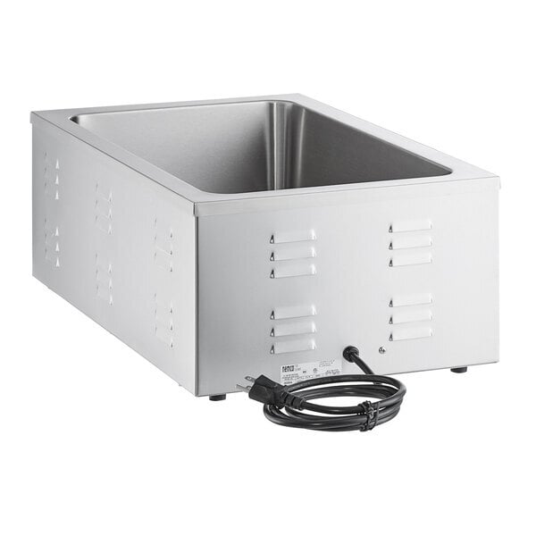 Scratch and Dent Nemco 6055A 12" x 20" Countertop Food Warmer - 120V, 1200W