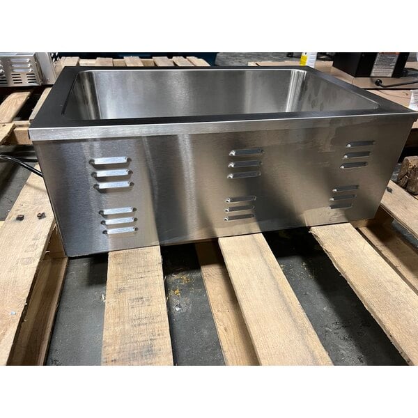 Scratch and Dent Nemco 6055A 12" x 20" Countertop Food Warmer - 120V, 1200W