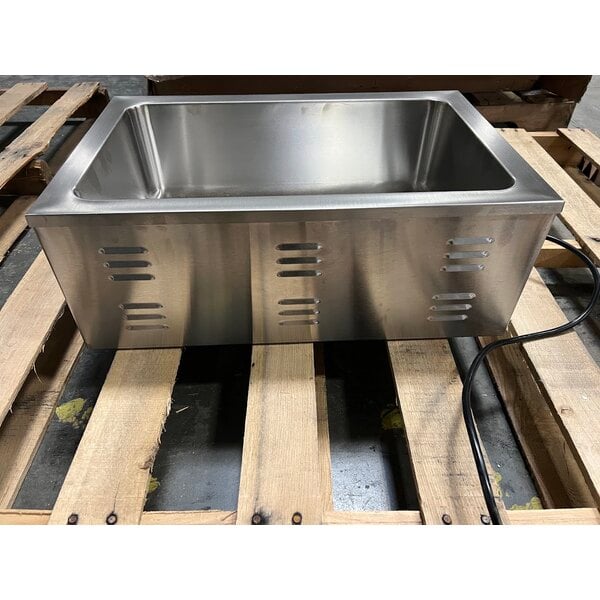 Scratch and Dent Nemco 6055A 12" x 20" Countertop Food Warmer - 120V, 1200W