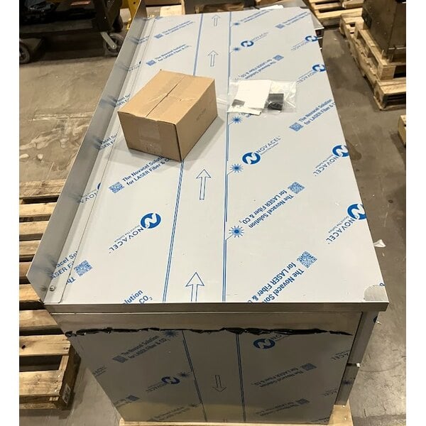 Scratch and Dent Beverage-Air WTFD60AHC-4 60" Four Drawer Worktop Freezer