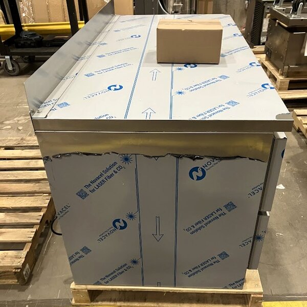 Scratch and Dent Beverage-Air WTFD60AHC-4 60" Four Drawer Worktop Freezer