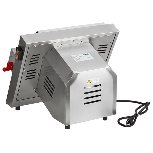 Scratch and Dent Estella EDS12S 12" Countertop One Stage Dough Sheeter - 120V, 1/2 HP