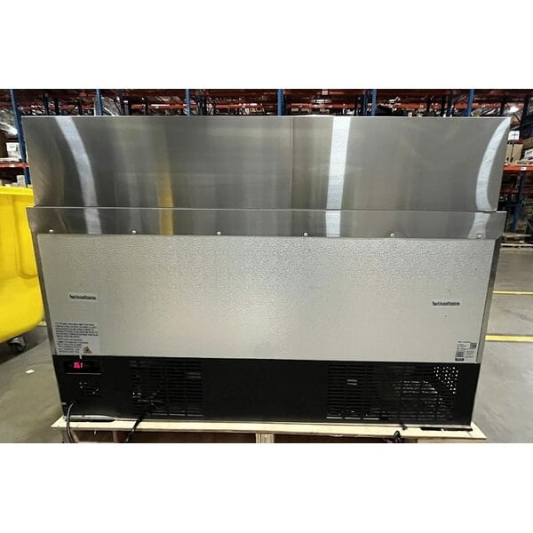 Scratch and Dent Avantco APT-60M-HC 60" 2 Door Mega Top Refrigerated Sandwich Prep Table