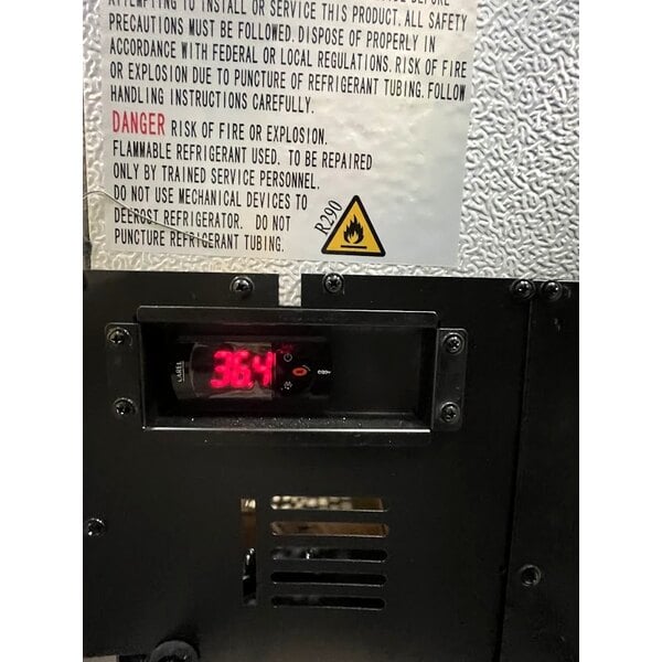 Scratch and Dent Avantco APT-60M-HC 60" 2 Door Mega Top Refrigerated Sandwich Prep Table