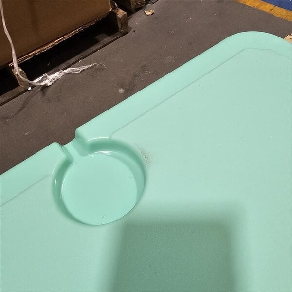 Scratch and Dent CaterGator CG170SF Seafoam 170 Qt. Rotomolded Outdoor Cooler / Ice Chest