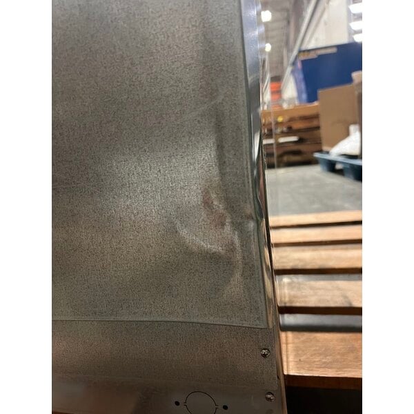 Scratch and Dent Cooking Performance Group COQ-T3-A Electric Thermostatic Countertop 3 Tray Quarter Size Convection Oven - 120V, 1,650W