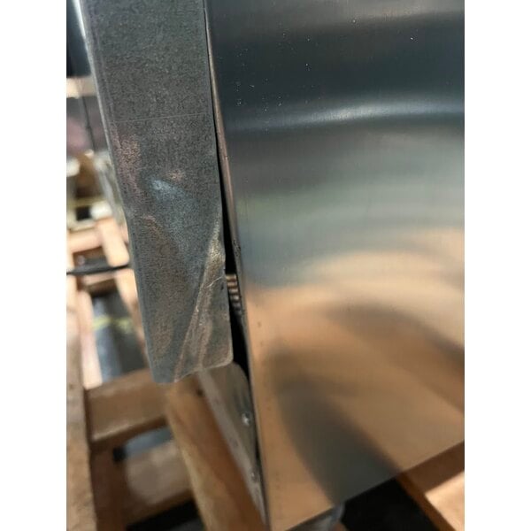 Scratch and Dent Cooking Performance Group COQ-T3-A Electric Thermostatic Countertop 3 Tray Quarter Size Convection Oven - 120V, 1,650W