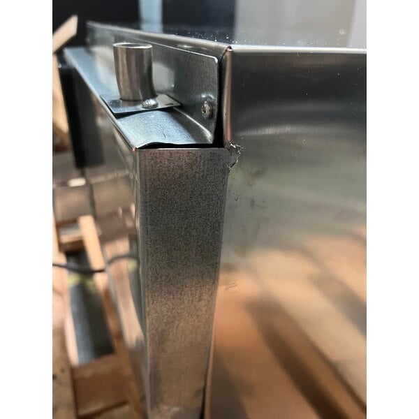 Scratch and Dent Cooking Performance Group COQ-T3-A Electric Thermostatic Countertop 3 Tray Quarter Size Convection Oven - 120V, 1,650W