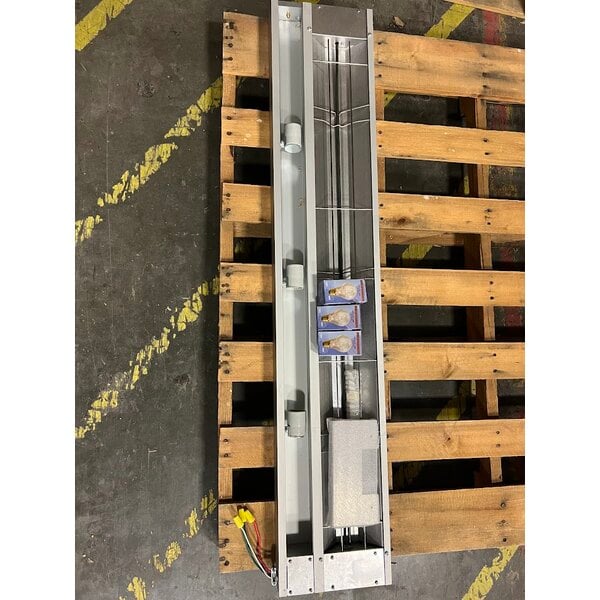 Scratch and Dent Nemco 6150-48-SL 48" Single Infrared Strip Warmer with On/Off Toggle Controls and Lights - 208V, 1,220W