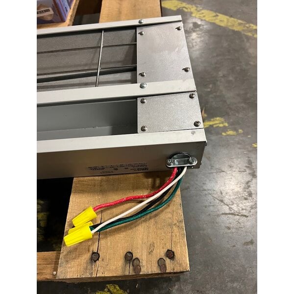 Scratch and Dent Nemco 6150-48-SL 48" Single Infrared Strip Warmer with On/Off Toggle Controls and Lights - 208V, 1,220W