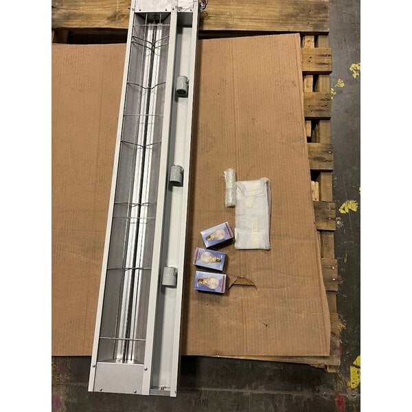 Scratch and Dent Nemco 6150-48-SL 48" Single Infrared Strip Warmer with On/Off Toggle Controls and Lights - 208V, 1,220W
