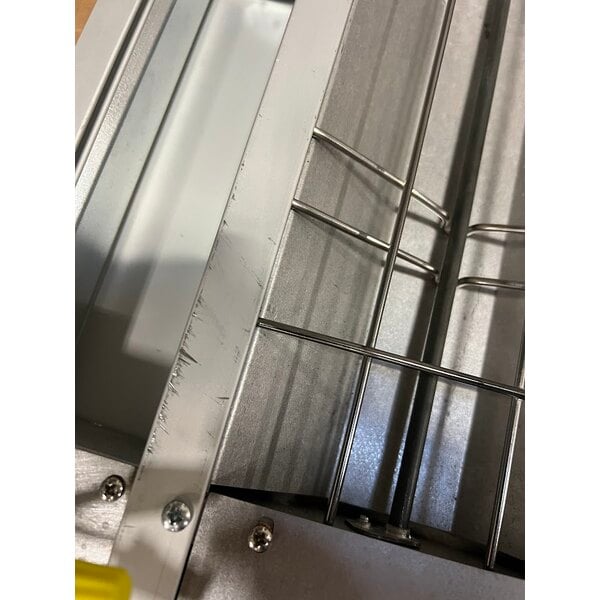 Scratch and Dent Nemco 6150-48-SL 48" Single Infrared Strip Warmer with On/Off Toggle Controls and Lights - 208V, 1,220W