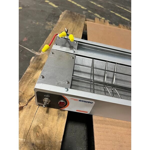 Scratch and Dent Nemco 6150-48-SL 48" Single Infrared Strip Warmer with On/Off Toggle Controls and Lights - 208V, 1,220W