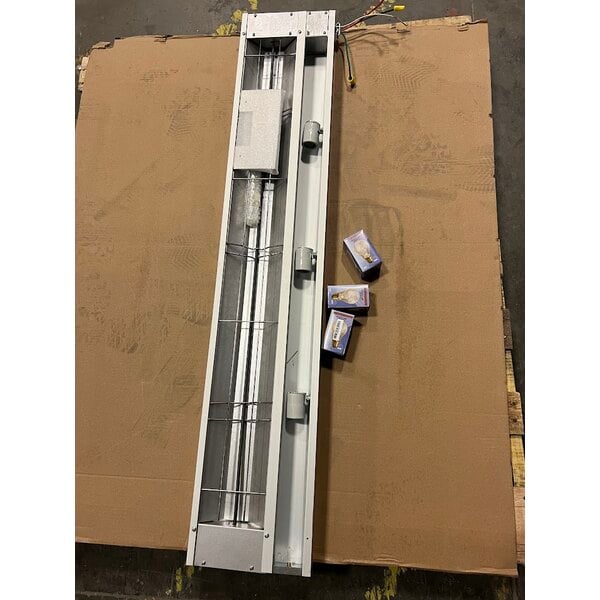 Scratch and Dent Nemco 6150-48-SL 48" Single Infrared Strip Warmer with On/Off Toggle Controls and Lights - 208V, 1,220W