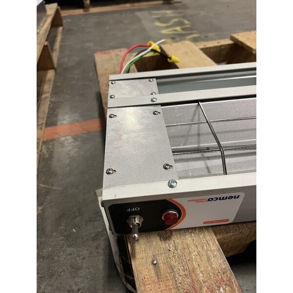 Scratch and Dent Nemco 6150-48-SL 48" Single Infrared Strip Warmer with On/Off Toggle Controls and Lights - 208V, 1,220W