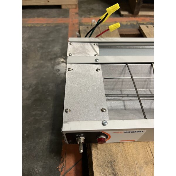 Scratch and Dent Nemco 6150-48-SL 48" Single Infrared Strip Warmer with On/Off Toggle Controls and Lights - 208V, 1,220W
