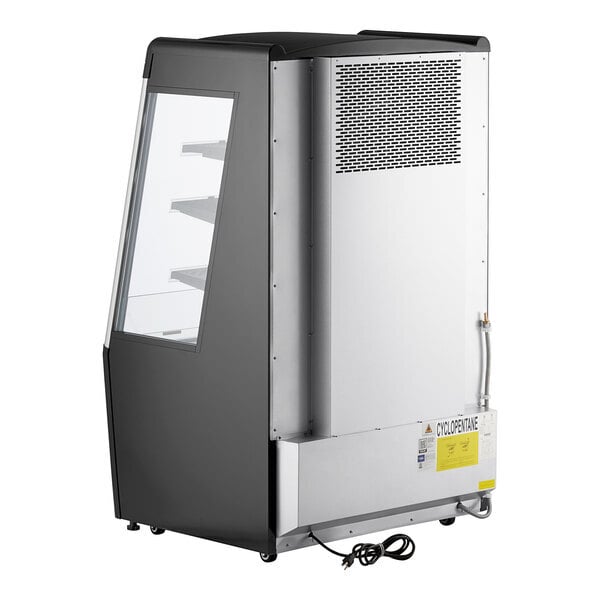 Scratch and Dent Avantco BMAC-36HC 36" Black Vertical Air Curtain Merchandiser - 115V