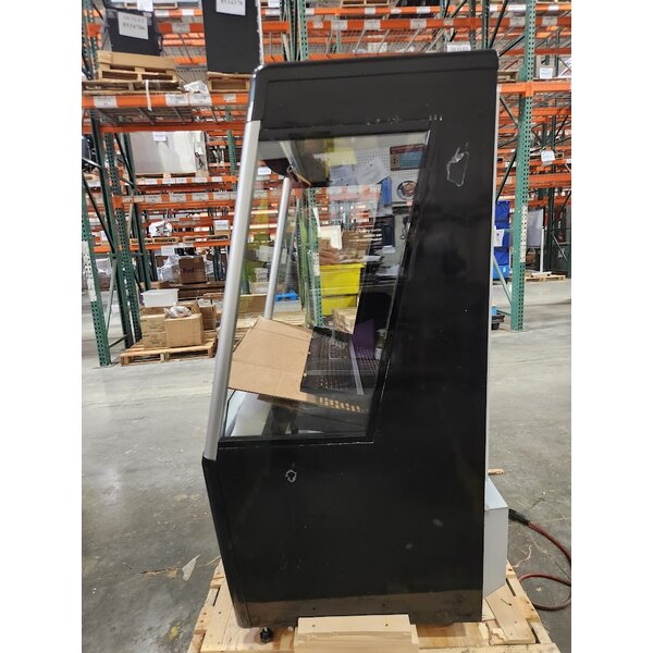 Scratch and Dent Avantco BMAC-36HC 36" Black Vertical Air Curtain Merchandiser - 115V