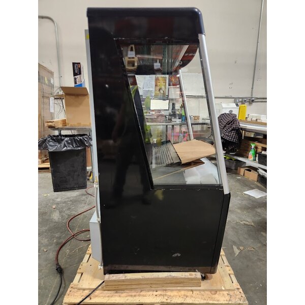 Scratch and Dent Avantco BMAC-36HC 36" Black Vertical Air Curtain Merchandiser - 115V